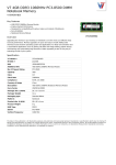 V7 4GB DDR3 1066MHz PC3-8500 DIMM Notebook Memory