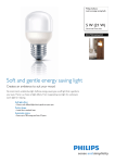 Philips Softone Lustre Lustre energy saving bulb 872790026066325