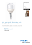 Philips Softone Lustre Lustre energy saving bulb 872790021186325
