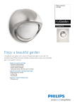 Philips myGarden Wall light 17150/47/16