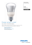 Philips Downlighter Spot energy saving bulb 871150079798810