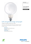 Philips Softone Globe low consumption bulb 872790082616600