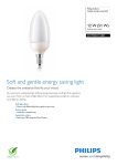 Philips Softone Candle energy saving bulb 872790083714800