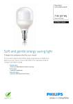 Philips Softone Lustre energy saving bulb 872790021186300