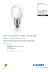 Philips Softone Lustre energy saving bulb 872790082683800