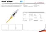 Topcom TH-4650 digital body thermometer