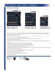 Yamaha MG82CX DJ mixer