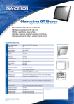 Glancetron GT-19OPD touch screen monitor
