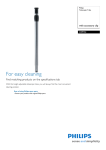 Philips Telescopic Tube for vacuum cleaner CRP752