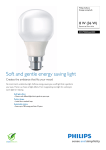 Philips Softone Low consumption bulb 872790082663000