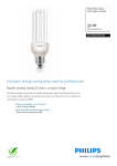 Philips Master Genie Stick energy saving bulb 872790092997300
