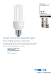 Philips Genie Stick energy saving bulb 871150080108110