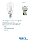 Philips Softone Energy saving bulb 872790083538000