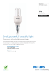 Philips Genie Stick energy saving bulb 872790086127300