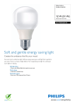 Philips Softone Energy saving bulb 872790083685100