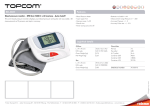 Topcom BD-4605 blood pressure unit