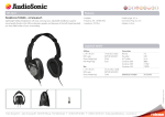 AudioSonic HP-1631 headphone