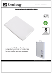 Sandberg Cover iPad Mini Soft White