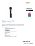 Philips LightLife Flashlight SFL3100