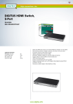 Digitus HDMI, 5-Port