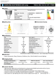 Samsung GU10 PAR16 9.5W dim.