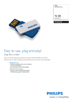Philips USB Flash Drive FM16FD45B