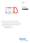 Philips Coffee jug CRP721