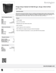 Kensington Charge & Sync Cabinet for iPad Air, iPad® and iPad mini