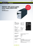 Digitus DN-170013 uninterruptible power supply (UPS)