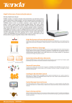 Tenda W308R router