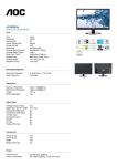 AOC E2350SHK LED display