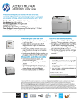 HP LaserJet Pro 400 M451nw