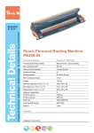 Peach PB200-09 binding machine