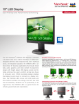 Viewsonic LED LCD VG932M-LED