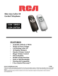 RCA 1104-1BKGA telephone