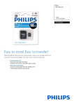 Philips Micro SD cards FM16MA45B