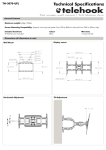 Atdec TH-3070-UFL flat panel wall mount