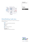 Philips AVENT Breastfeeding essentials SCD282/00