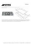 Smeg PGF954 hob