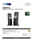 Omega OG210C loudspeaker