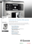 Saeco Xelsis Automatic espresso machine HD8944/18