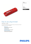 Philips USB Flash Drive FM02FD35B