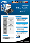 MSI R6570-MD1GD3 V2 AMD Radeon HD6570 1GB graphics card