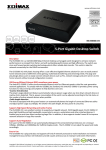 Edimax ES-5500G V2 network switch