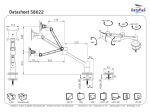 Dataflex ViewLite Plus Monitorarm 622