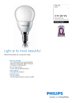 Philips LEDSF4SME14B1 LED lamp
