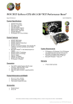 Point of View GeForce GTX 650 2GB "TGT-Performance Boost" NVIDIA GeForce GTX 650 2GB