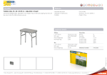 Brixton TA-0782 freestanding table