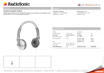 AudioSonic HP-1630 headphone