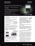 Sony SNCZP550 surveillance camera